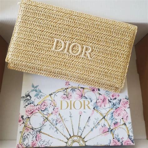 dior pouch rattan|miss dior luxury pouch.